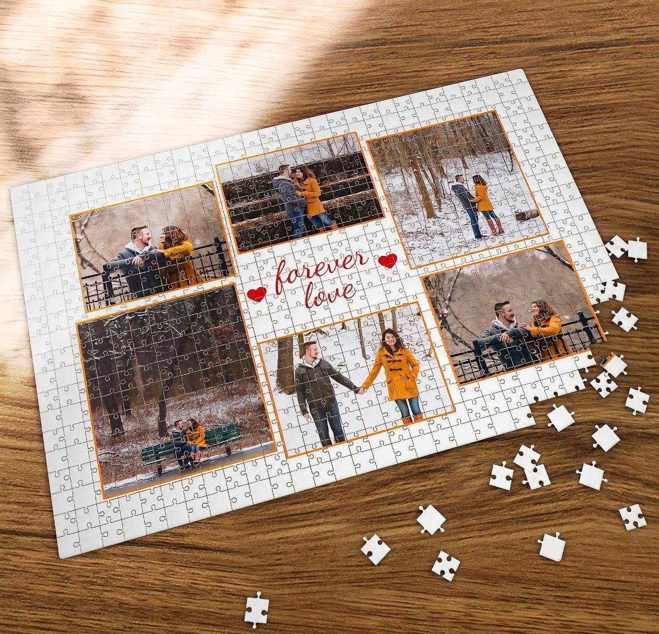 Customisable Couple Puzzle