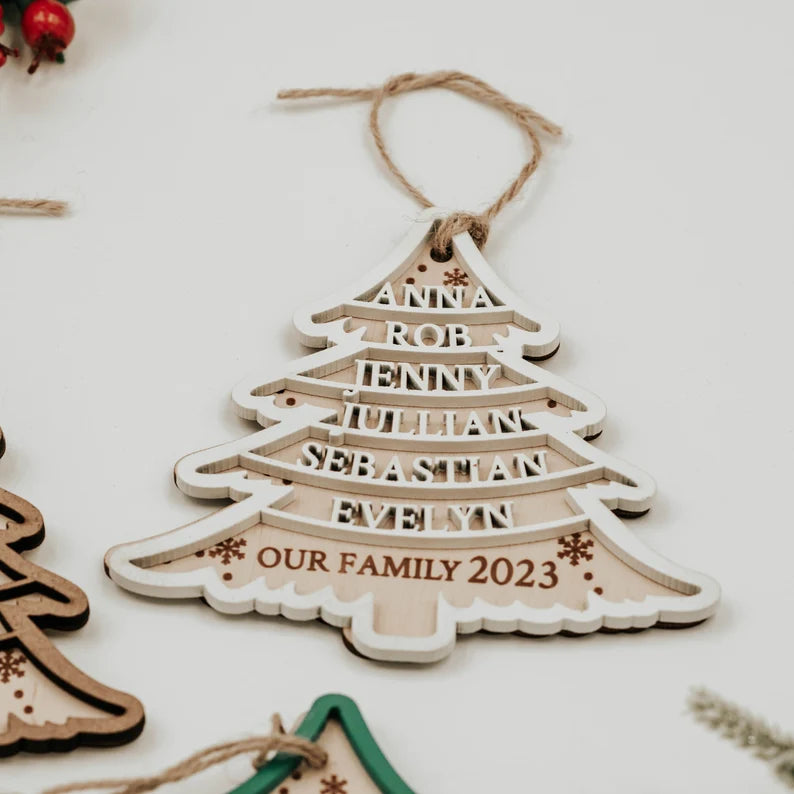 Personalized Christmas Tree